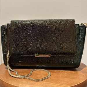 Henri Bendel Petrol Clutch